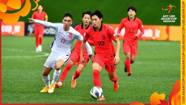 【U20亚洲杯】木塔力甫破门 中国加时1比3韩国出局